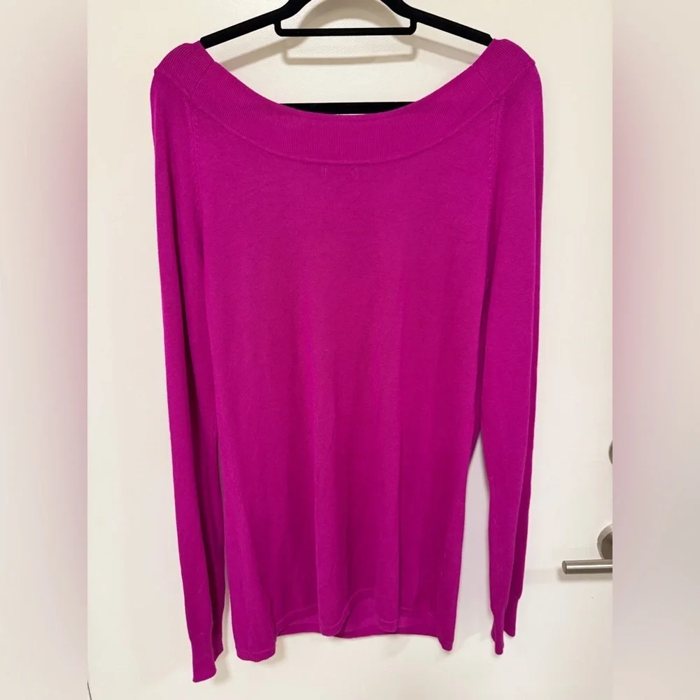 Danier Women's Vibrant Magenta Sweater - Picture 11 of 12